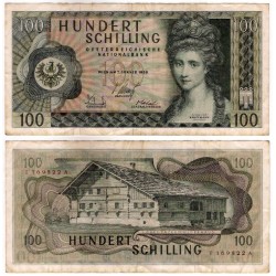 (146a) Austria. 1969. 100 Schilling (MBC)