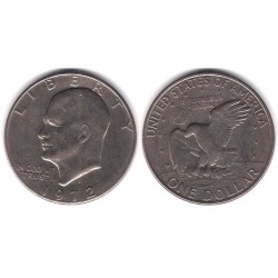 (203) Estados Unidos de América. 1972(D). 1 Dollar (MBC-)