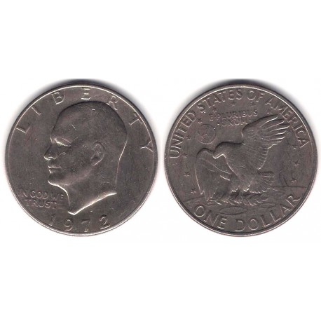 (203) Estados Unidos de América. 1972(D). 1 Dollar (MBC-)