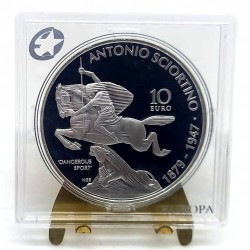 Malta. 2016. 10 Euro (Proof) (Plata) Antonio Sciortino