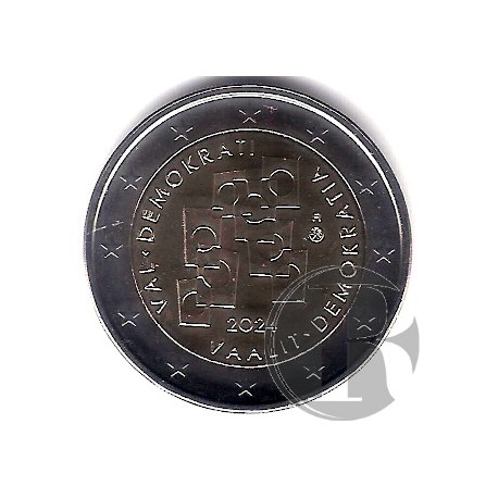Finlandia. 2024. 2 Euro (SC) Democracia