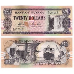 (30c) Guyana. 1996-2018. 20 Dollars (SC)