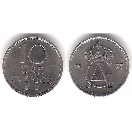 (835) Suecia. 1973. 10 Ore (EBC)