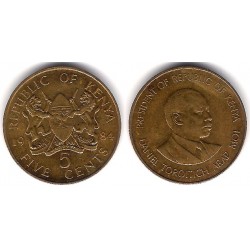 (17) Kenia. 1984. 5 Cents (MBC)