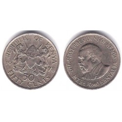 (19) Kenia. 1978. 50 Cents (MBC)