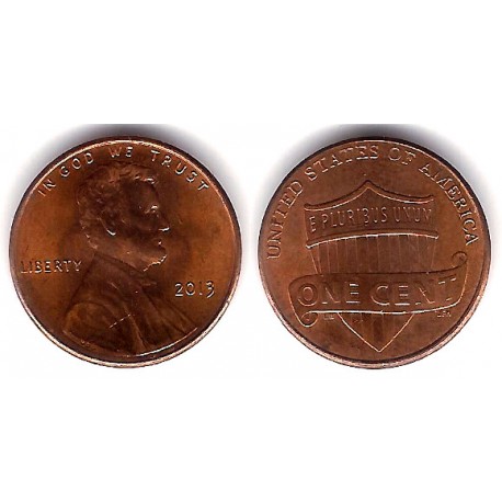 (465) Estados Unidos de América. 2013. 1 Cent (EBC)