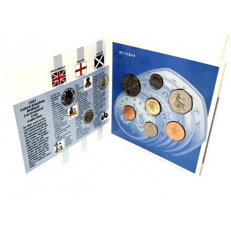 Gran Bretaña. 1991. Cartera Oficial (SC)