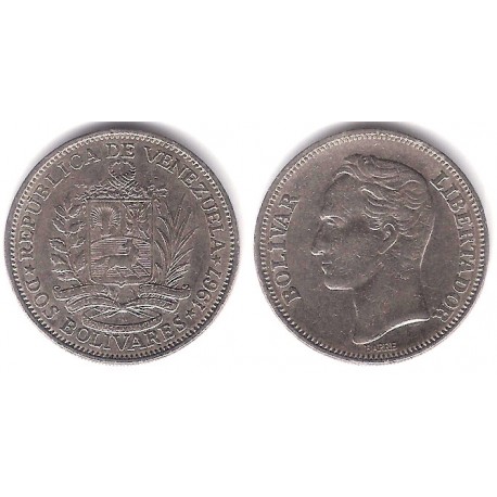 (Y43) Venezuela. 1967. 2 Bolivares (MBC)