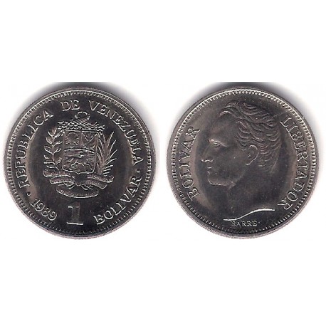 (Y52a.2) Venezuela. 1989. 1 Bolivar (SC)