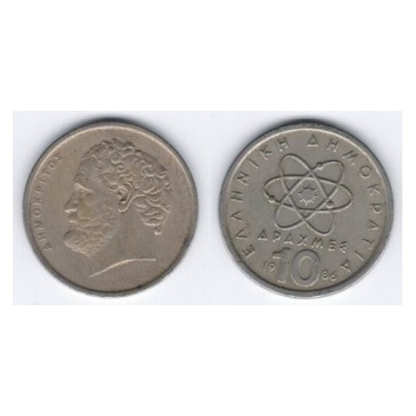 (132) Grecia. 1986. 10 Drachma (BC)