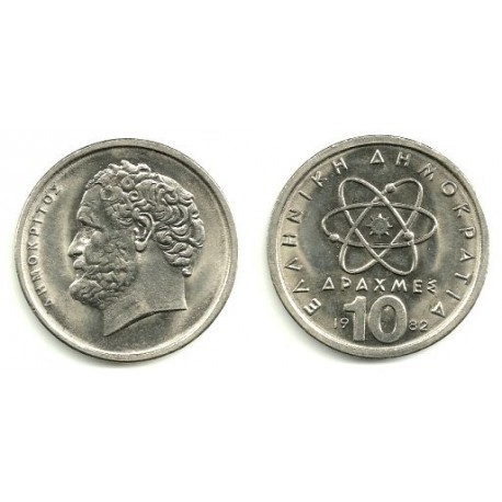 (132) Grecia. 1982. 10 Drachma (SC)