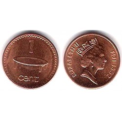 (49a) Islas Fiji. 1992. 1 Cent (SC)
