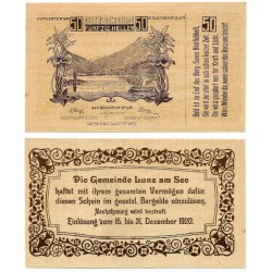 Lunz am See. 1920. 50 Pfennig (SC)