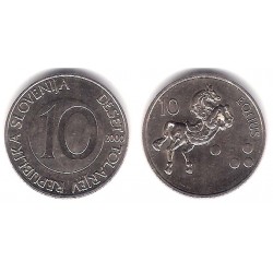 (41) Eslovenia. 2000. 10 Tolarjev (EBC+)