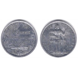 (10) Polinesia Francesa. 1986. 2 Francs (SC)