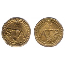 Pellofa. Moneda Local, Incusa. Sant Feliu, Girona (EBC)