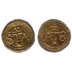 Pellofa. Moneda Local, Incusa. Sant Feliu, Girona (EBC)