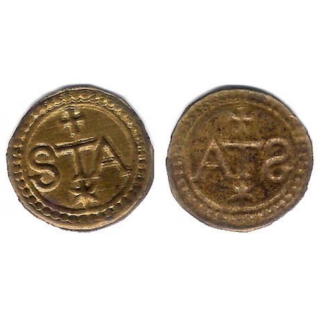 Pellofa. Moneda Local, Incusa. Sant Feliu, Girona (EBC)