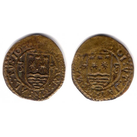 Pellofa. Moneda Local, Incusa. Olot. 3 Sou (MBC-)