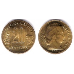 (42) Argentina. 1948. 20 Centavos (MBC/MBC+)