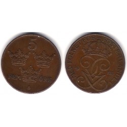 (779.2) Suecia. 1925. 5 Ore (MBC)