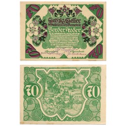 Borderstoder. 1920. 70 Heller (SC)