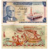 (62) República Tunecina. 1965. ½ Dinar (MBC)