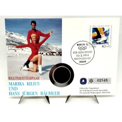 Alemania. 1994. Sobre Conmemorativo con Sello (Alemania) y Moneda (Noruega) (Nuevo)