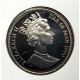 Isla de Man. 1990. Sobre Conmemorativo con Sello y Moneda (Nuevo)