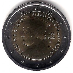 San Marino. 2022. 2 Euro (SC) Piero della Francesca. SIN BLISTER