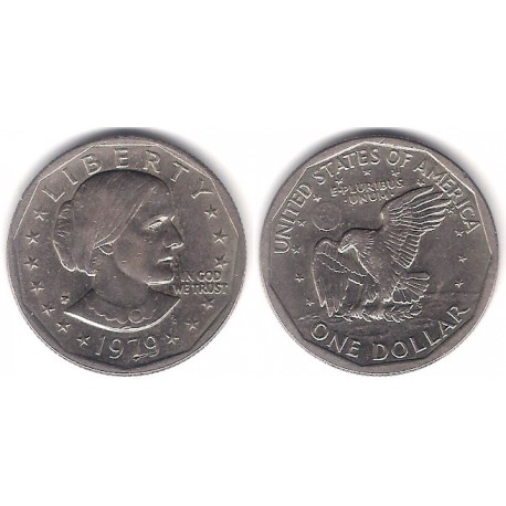 (207) Estados Unidos de América. 1979(P). 1 Dollar (MBC+)