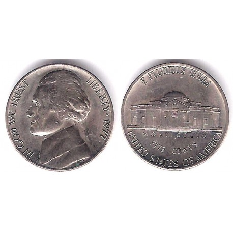 (A192) Estados Unidos de América. 1977. 5 Cents (EBC)