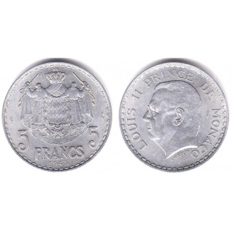 (122) Mónaco. 1945. 5 Francs (MBC)