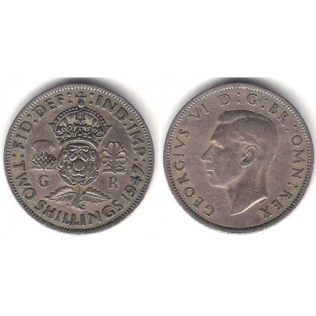 (865) Gran Bretaña. 1947. 2 Shillings (MBC-)