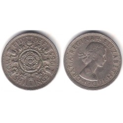 (906) Gran Bretaña. 1965. 2 Shillings (MBC-)