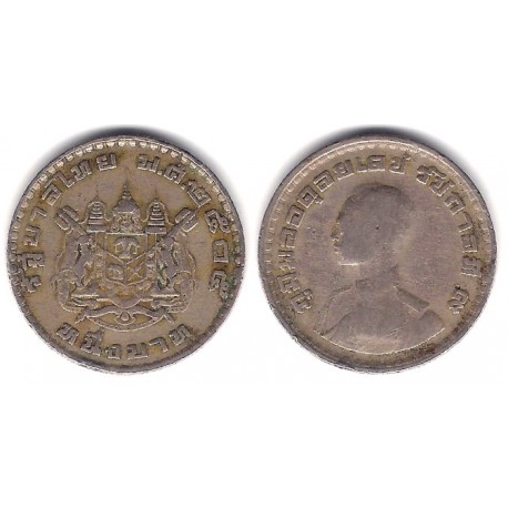 (Y84) Tailandia. 1962(2505). 1 Baht (BC)