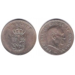(851.1) Dinamarca. 1971. 1 Krone (MBC)