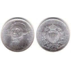 San Marino. 2006. 5 Euro (SC) (Plata)