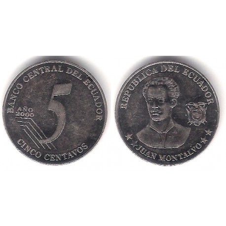 (105) Ecuador. 2000. 5 Centavos (MBC+)