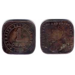 (32) Straits Settlements. 1920. 1 Cent (BC)