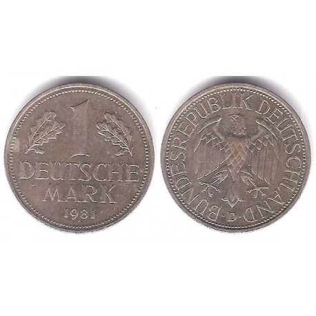(110) Alemania. 1981(D). 1 Mark (MBC)