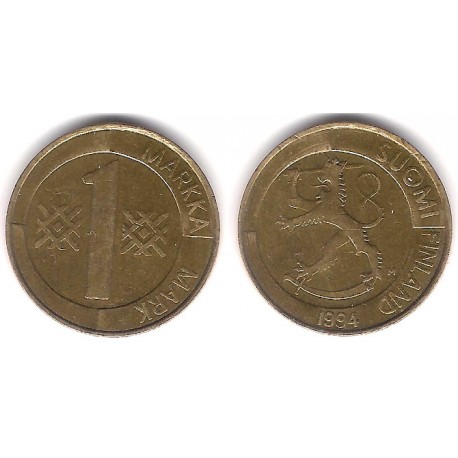 (76) Finlandia. 1994. 1 Markka (MBC)