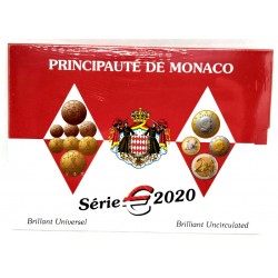 Mónaco. 2020. Cartera Oficial (SC)