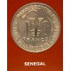 Senegal. 1983. Sobre Conmemorativo con Sello y Moneda (Nuevo)