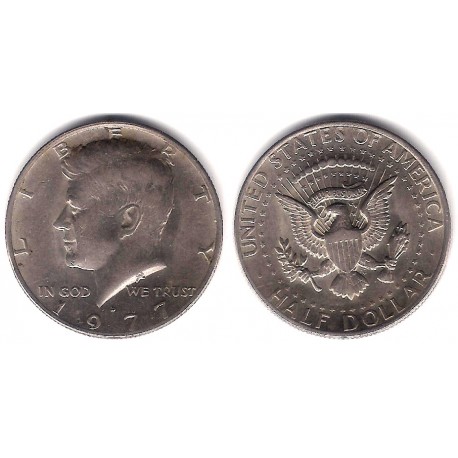 (A202b) Estados Unidos de América. 1977(D). Half Dollar (MBC)