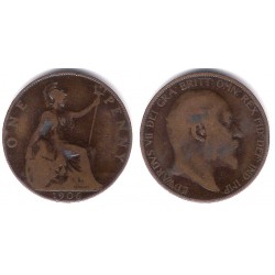 (794.2) Gran Bretaña. 1906. 1 Penny (BC)