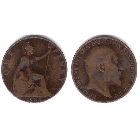 (794.2) Gran Bretaña. 1906. 1 Penny (BC)