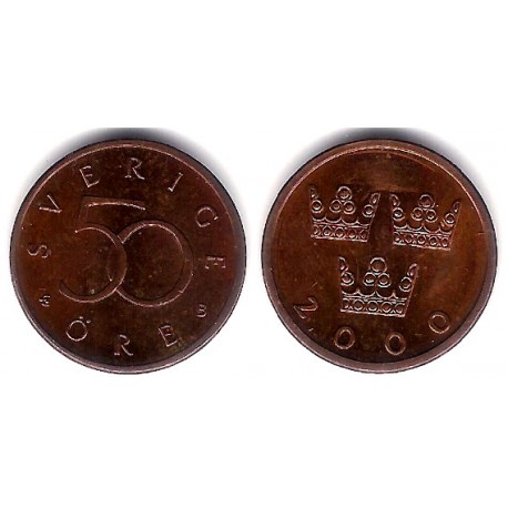(878) Suecia. 2000. 50 Ore (EBC-)