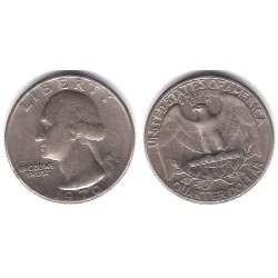 (164a) Estados Unidos de América. 1970. Quarter Dollar (MBC)