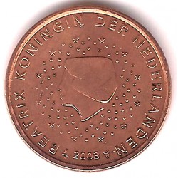 Países Bajos. 2003. 5 Céntimos (SC)